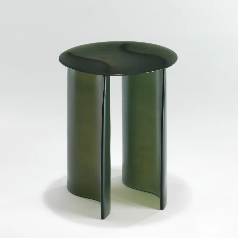 <a href="https://www.galeriegosserez.com/artistes/cober-lukas.html">Lukas Cober</a> - New Wave - Guéridon (Vert Volan)